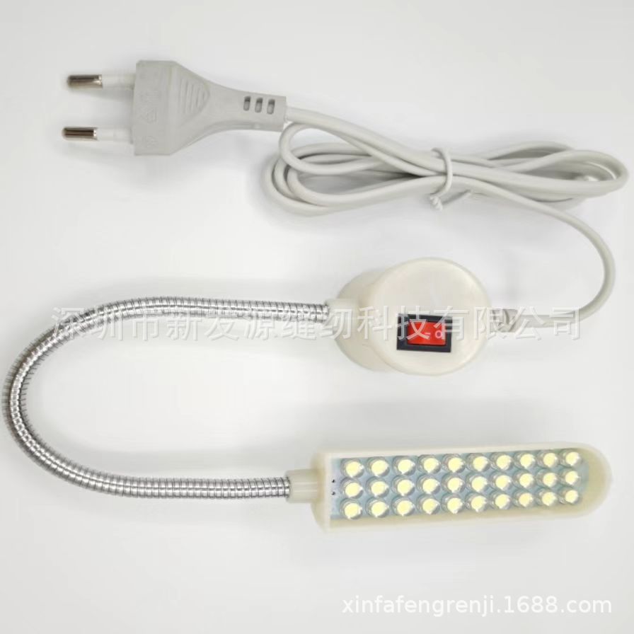 Máquina de coser 30 cuentas lámpara magnética Australia estándar americano estándar europeo lámpara de enchufe lámpara de ropa lámpara de coser lámpara de coser LED magnético fuerte image 3