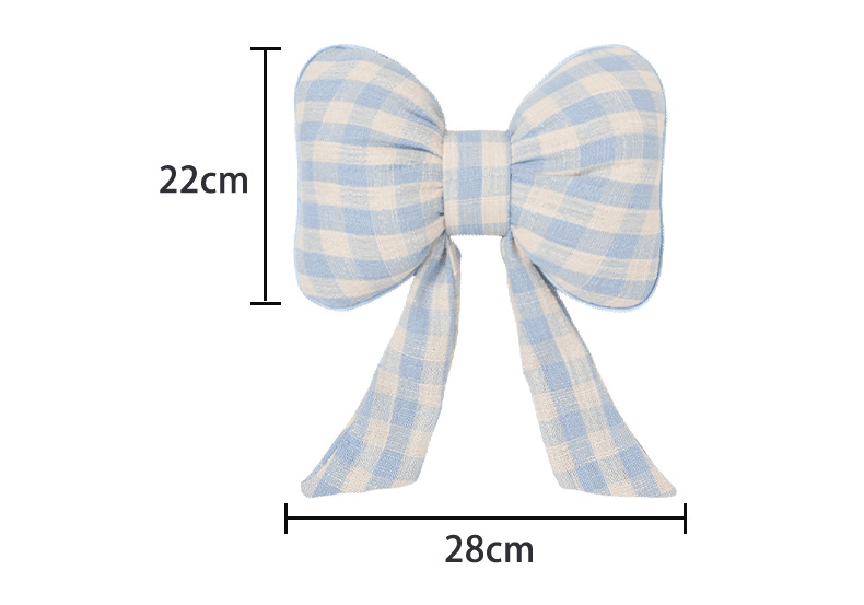 Blue Rain Car Headrest Neck Pillow Cute Car Seat Lumbar Support Cushion Driver Car Decoration Lumbar Support