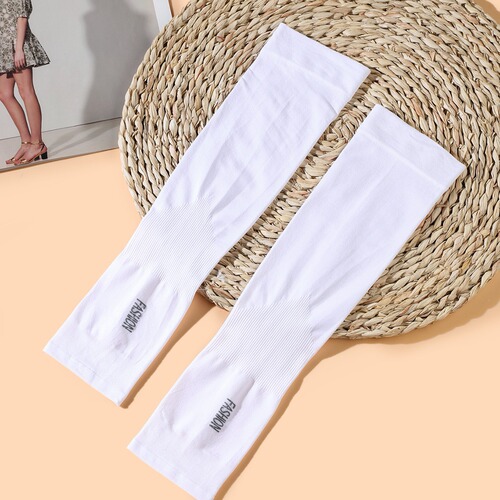 Ice Silk Sleeve Ice Sleeve Sun Protection Sleeve for Women Summer UV Protection Cool Sleeve for Men Arm Guard Sleeve Wholesale Ice Gloves Long Length