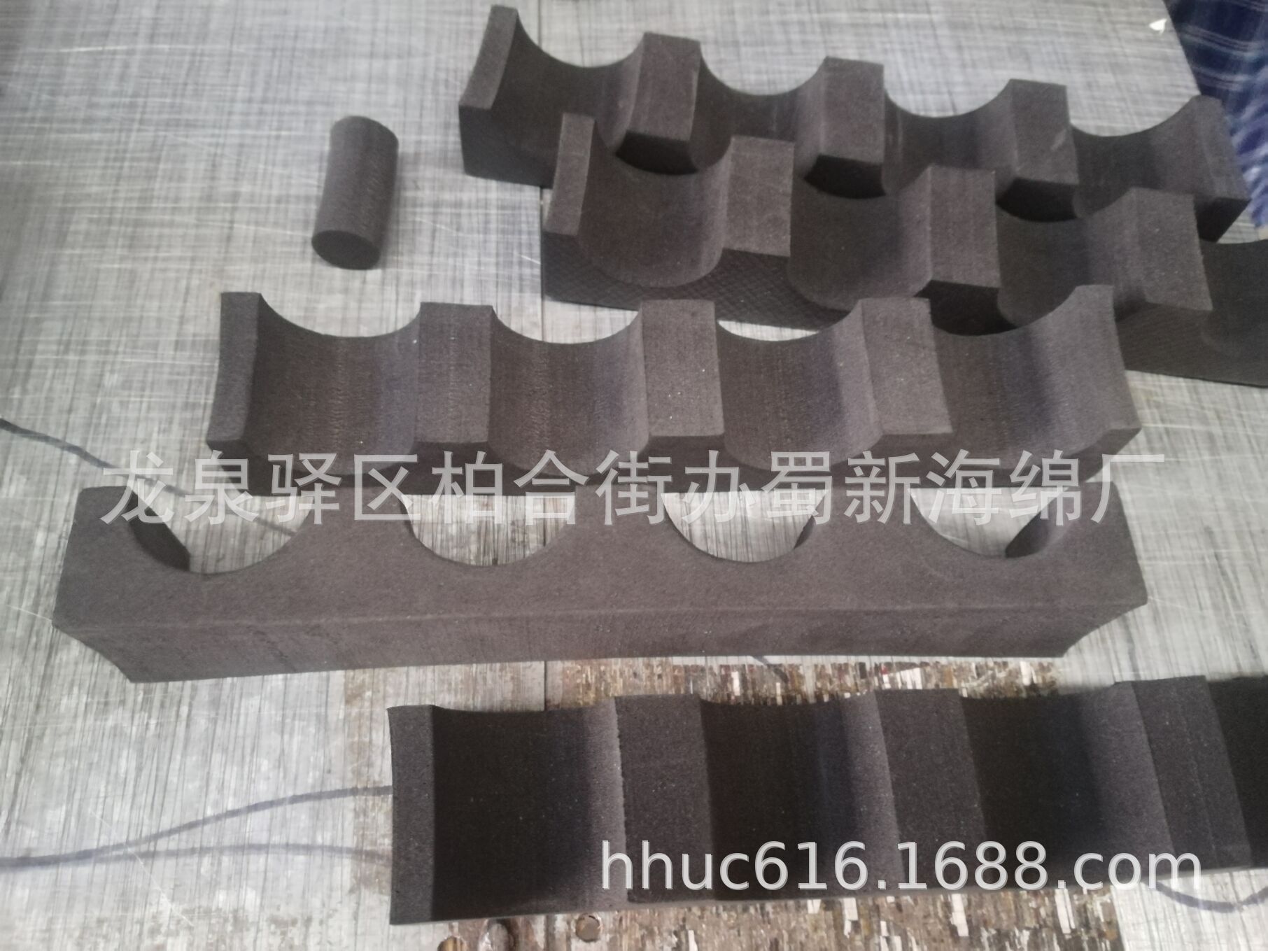 供应45度硬质EVA卡槽泡沫/电池固定防震包装泡棉