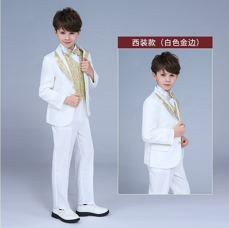 子供用ドレスセット子供用ドレス男の子ピアノ衣装司会ウェディングスーツ|undefined