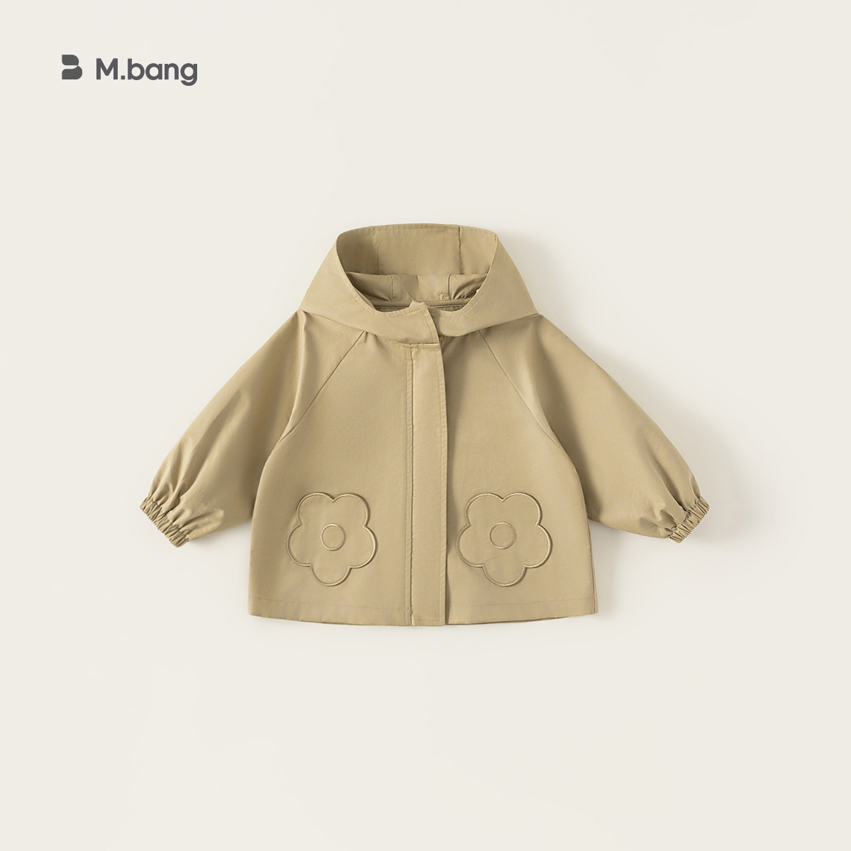 Ropa infantil de otoño nueva moda de manga larga para niños chaqueta suelta de niñas chaqueta con capuz de color sólido abrigo exterior