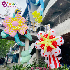 工場直売の空気入れる花の空気モデルの花のつるの模型の屋外の公園の活動は美陳の装飾を配置します。