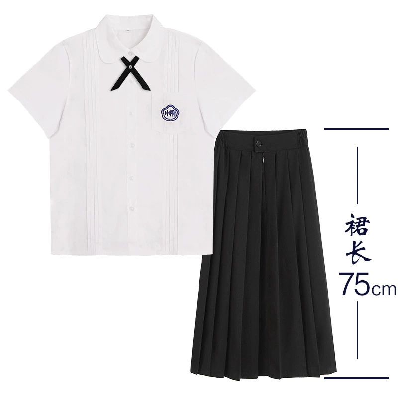 Футболки колледжа Taiwan Affiliated High School Shirts College Fengshu Service School Clothing Set Middle School Student High School Graduation Season Games Clothing