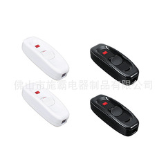 10a250v大電流黒または白帯小灯線上スイッチcord switches