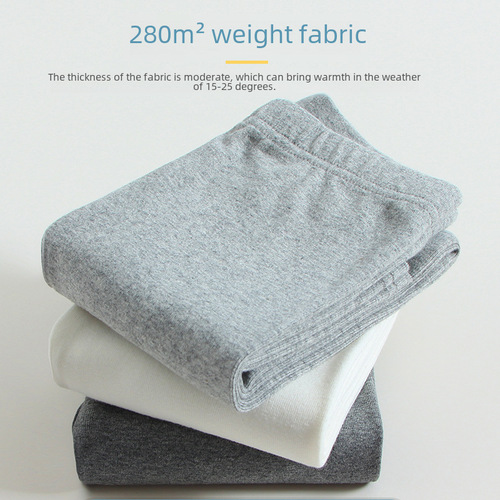 Cross-border exclusive supply girls pants baby long pants small medium large children's cotton plain color children's underpants spring and autumn wear 