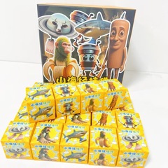 新しい山海経 48 ブラインドボックス TungTungTungSahur 木の棒人形キーホルダーペンダント