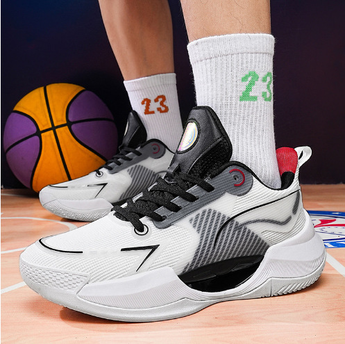 Breathable ultra light sports basketball shoes for leisure