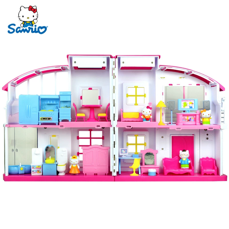 Hello Kitty, hello kitty, семейная игрушка, реалистичная вилла, дом