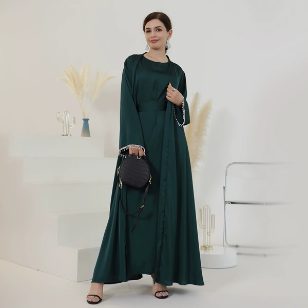 Demon green cardigan+inside LR627+LR635