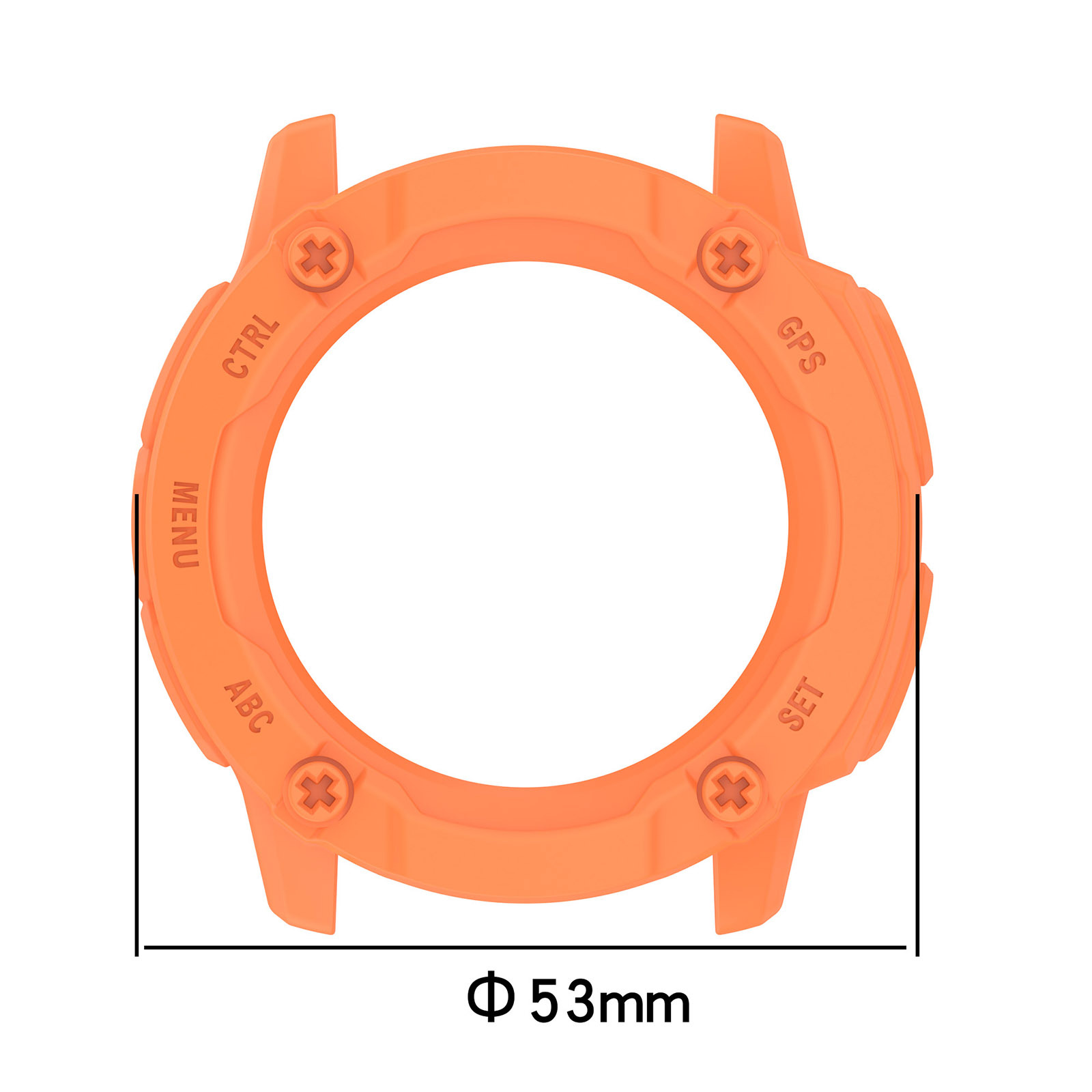 Suitable for Garmin instinct 2X protective case. Garmin Instinct 2X skeletonized armor watch case Item Picture