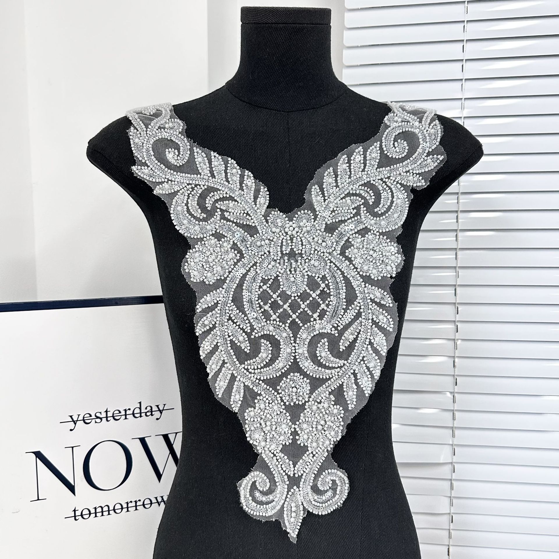 Cuello de cuentas, vestido de boda, vestido de moda, vestido de baile, decoración, decoración, collar falso, al por mayor transfronterizo
