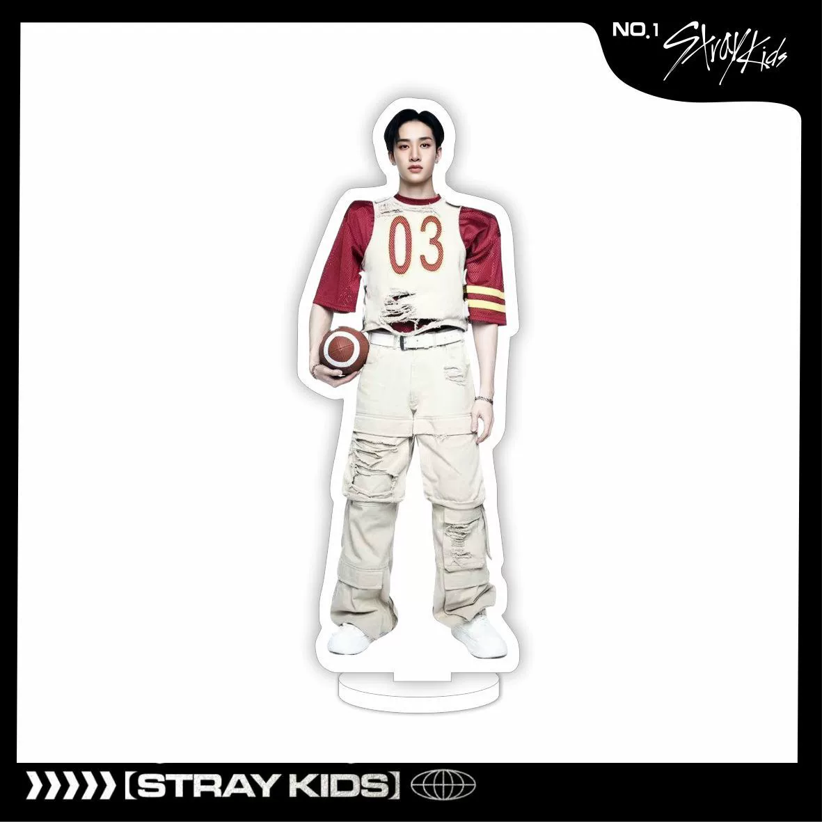 Акриловая двусторонняя фигурка (Stray Kids) 15 см — настольный коллекционный аксессуар, двусторонняя печать