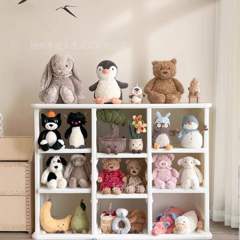 Original Jcat Animal Doll Barcelona Bear Sky Dragon Peanut Penguin Comfort Doll Plush Toy Wedding Doll