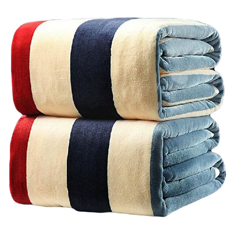 Коралловое одеяло Маленькое одеяло Зимняя утолщенная теплая простыня Фланелевое одеяло Подарочный набор для активного отдыха логотип