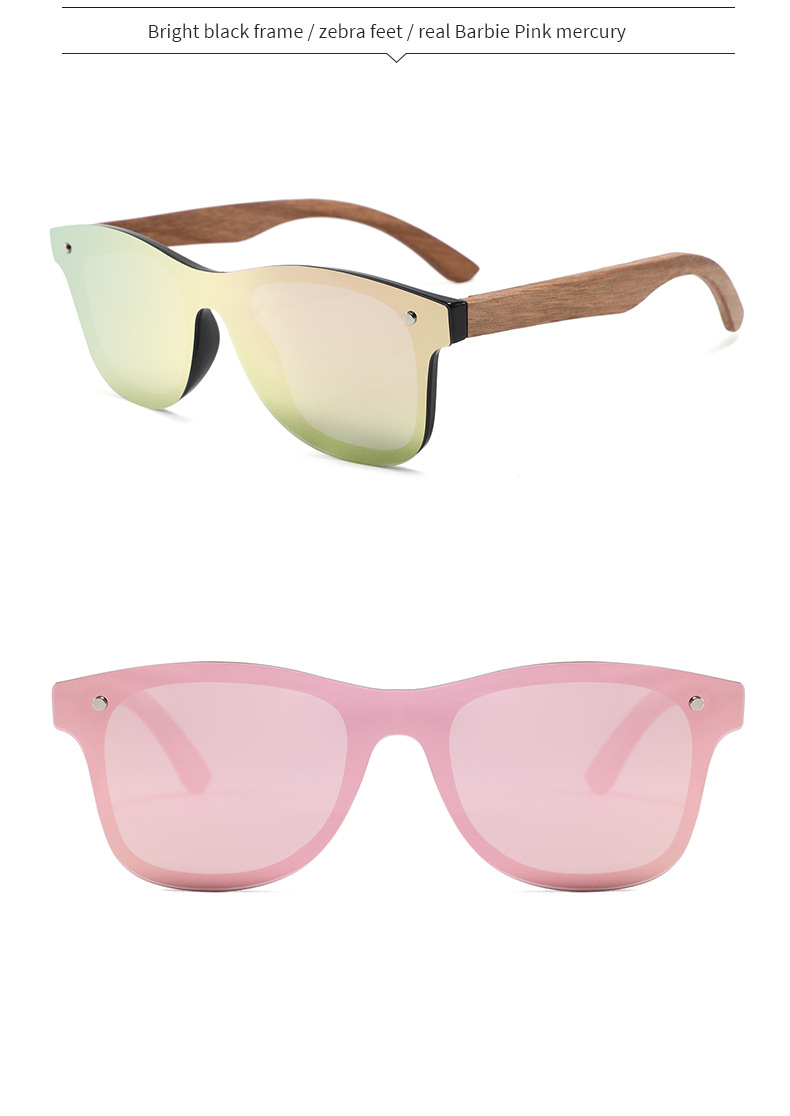 Casual Retro Fashion Solid Color Tac Square Frameless Women's Sunglasses display picture 11