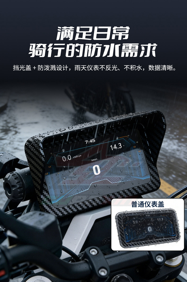 Zontes 150X/150V/175X/175V/310R/350R Instrument Panel Protective Cover High-Definition Modification Accessories