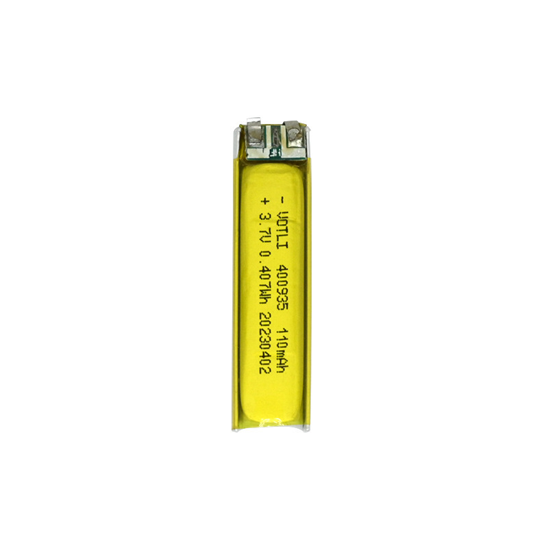AI眼镜聚合物锂电池400935 110mAh3.7V 美容玩具仪蓝牙耳机芯|undefined