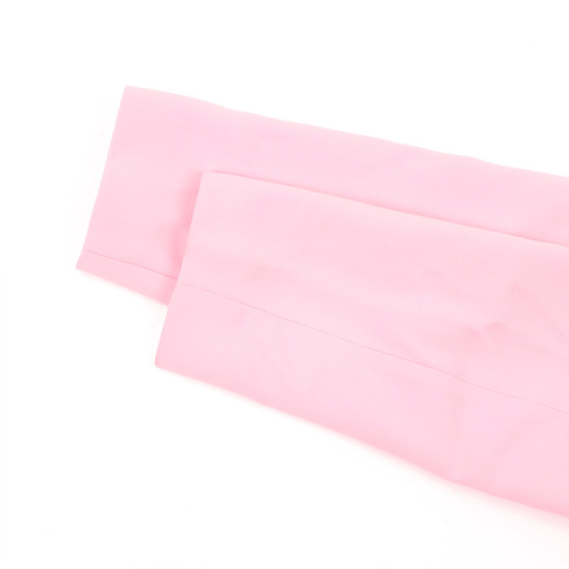 Bộ vest nữ tay dài dáng ngắn kèm quần ống đứng phong cách thanh lịch — Màu hồng, Màu nâu, Màu trắng, màu đen chi tiết 21