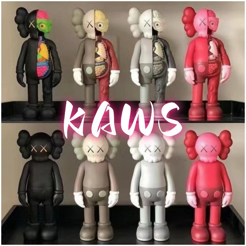 Kaws Prototype Semi-Anatomical Sesame Street Trendyy Doll Ornaments Doll Violent Bear Sz-Sujiao-Kaws Kaws
