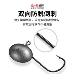 Lead head hook, thin wire fish hook, micro lure, T-tail, волчок, egg hook, gudgeon, perch, largemouth bass, mouthbrooder soft bait hook