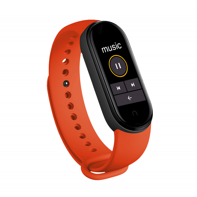 M6 pulsera inteligente M5 pulsera inteligente magnética línea cargador Bluetooth ritmo cardíaco deportes regalo inteligente pulsera fábrica