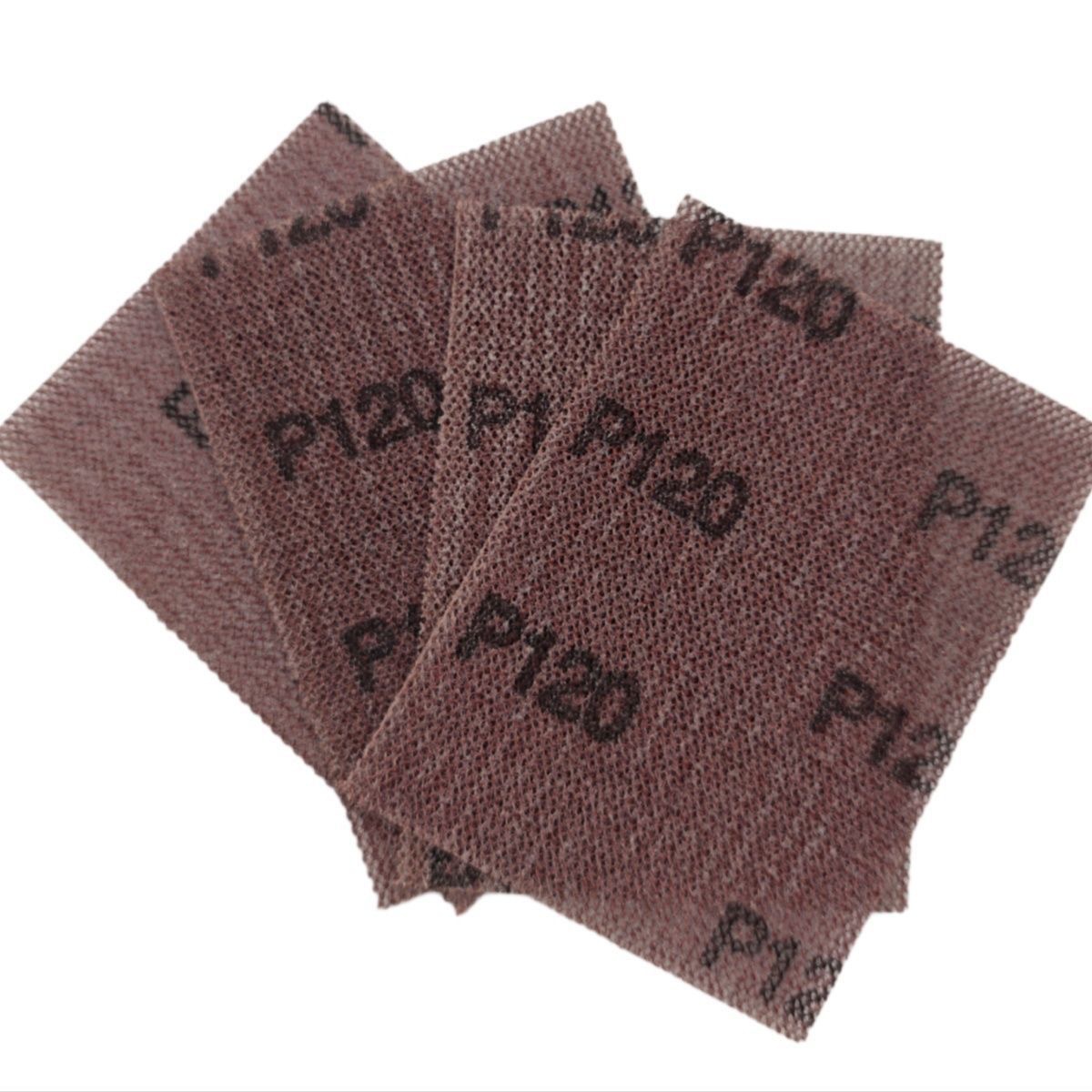 方形海绵砂汽车家具塑料抛光打磨网砂植绒耐磨75X100小方磨机砂纸