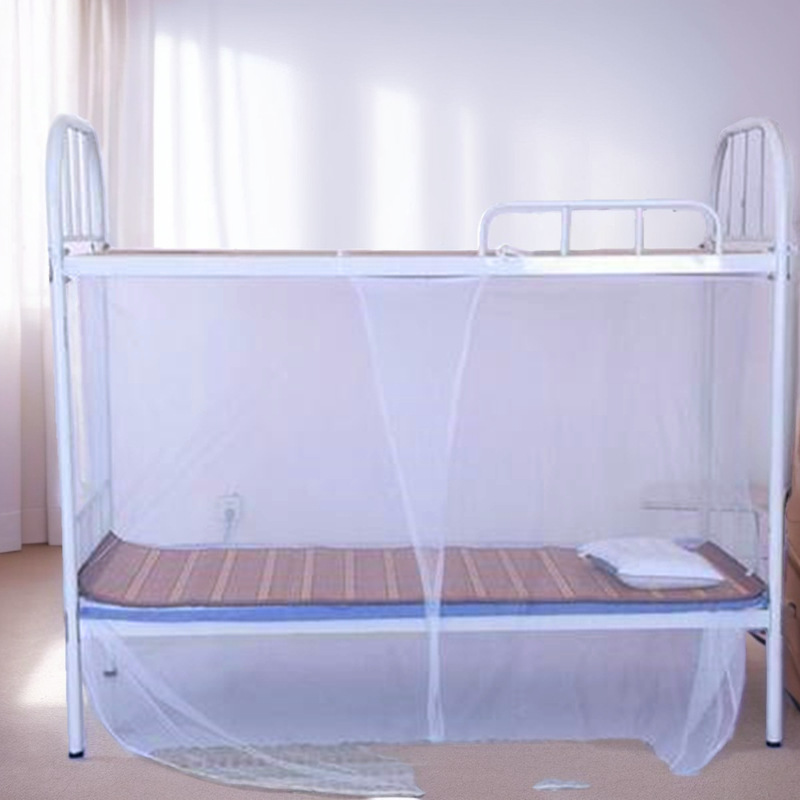 Dormitory mosquito net upper and lower bunk student mosquito net installation-free bed curtain zipper dormitory supplies dust-proof top mosquito net wholesale Dormitory mosquito net upper and lower bunk student mosquito net installation-free bed curtain zipper dormitory supplies dust-proof top mosquito net wholesale
