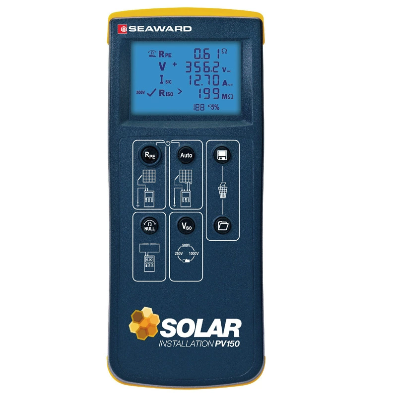 Электрическая безопасность PV150, PV150, PV150 для фотоэлектрической электростанции Seaward, Великобритания