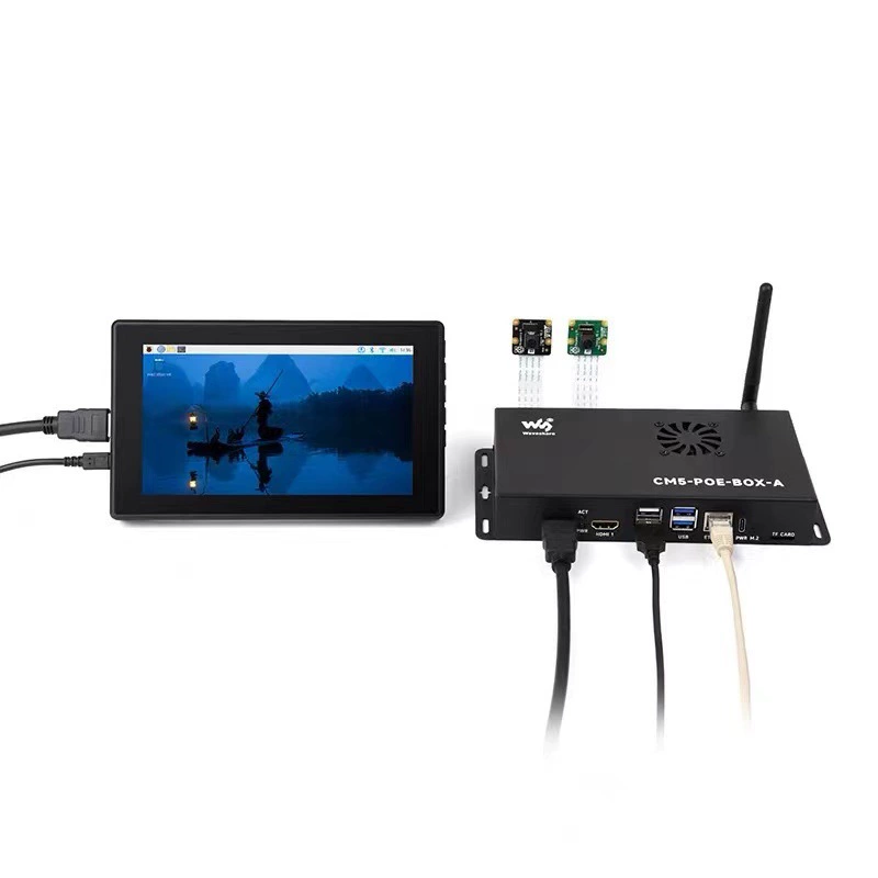 Кристаллическая плата Micro Snow Berry Pi CM5 модуль расчета CORE BOARD COMPUTE MODULE 5 POE расширительная плата