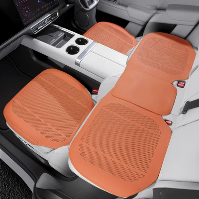 Seat cushion, seat cover — Xiaolong Max/H5, all-season universal car seat - emma-orangethree-piece-set
