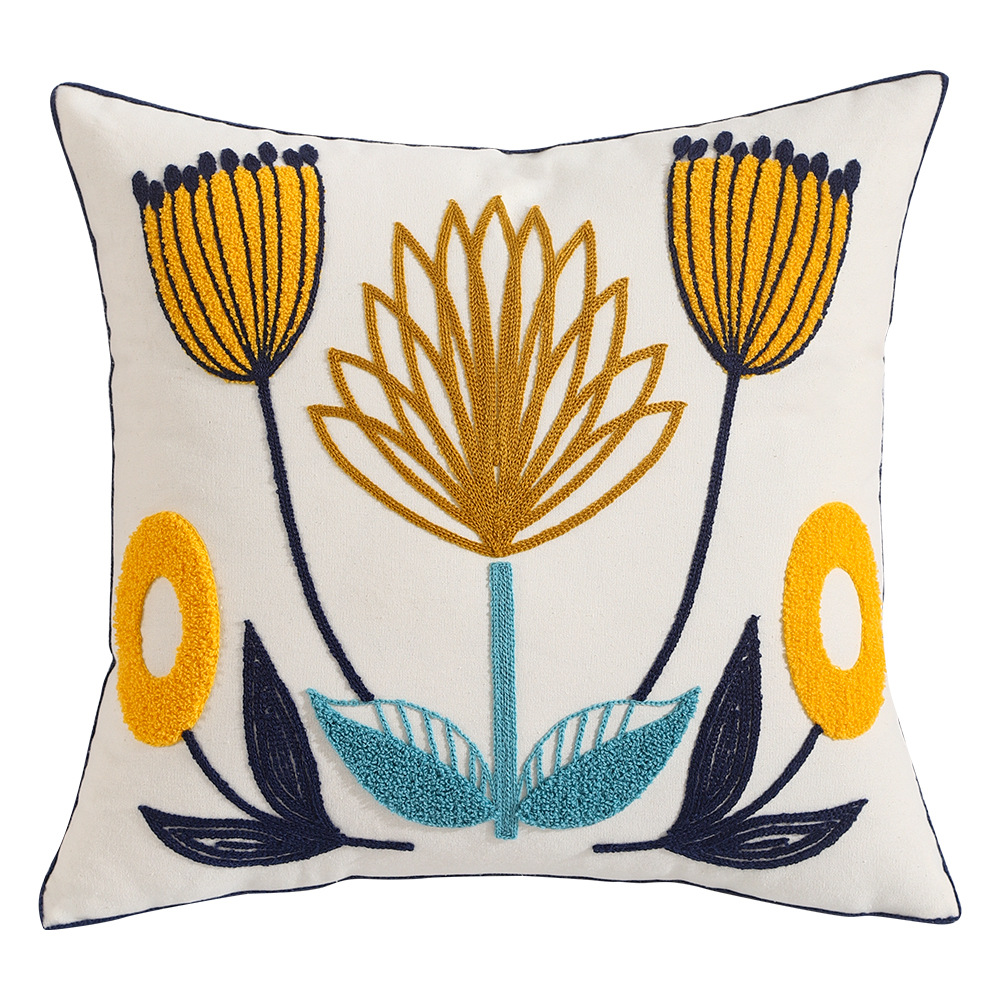 Comercio exterior bordado transfronterizo primavera y verano funda de almohada soporte de la cintura fábrica en stock entrega de una sola pieza Amazon AliExpress