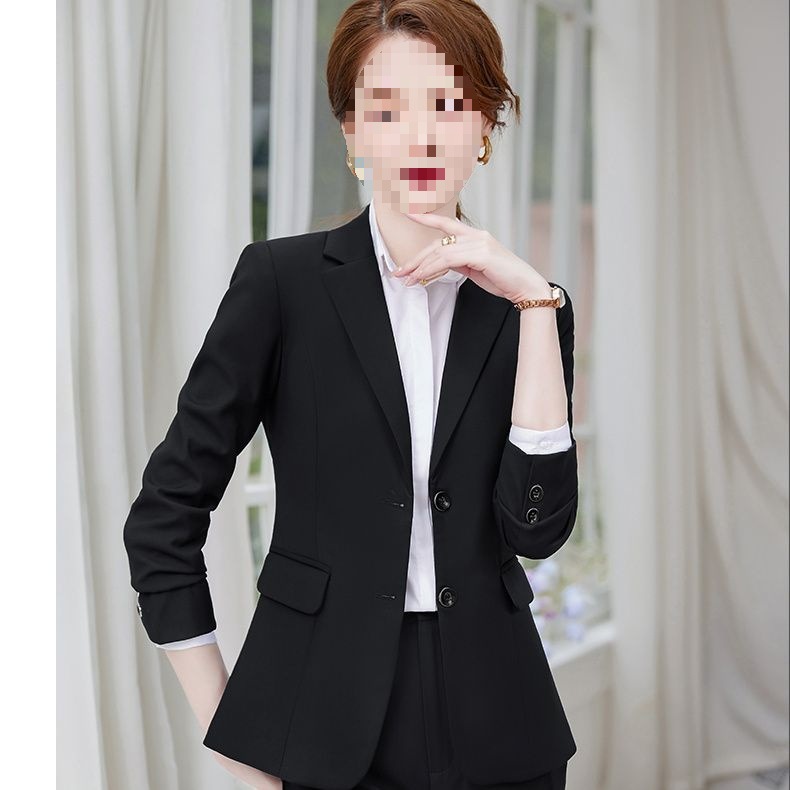 Interview Professional Workwear For Women Spring And Autumn Elegant Civil Servant Small Blazer Formal Suit Jacket 2025_voghion.com