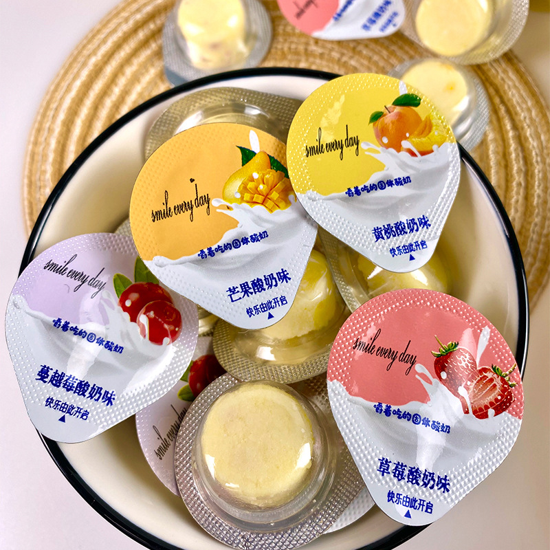 Cheese Fruit Bits Cheese Block Wholesale Bulk Individual Packaging Fashion Mini Leisure Snack Children's Nutritional Snack