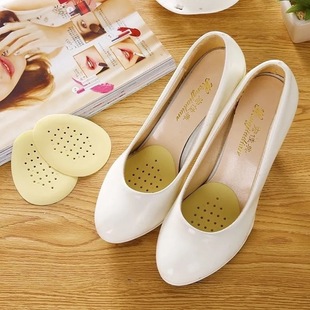 Thickened Forefoot Pad Beige Half Size Pad 4D High Elastic Silicone Latex Half Size Pad Insole High Heels Half Size Pad