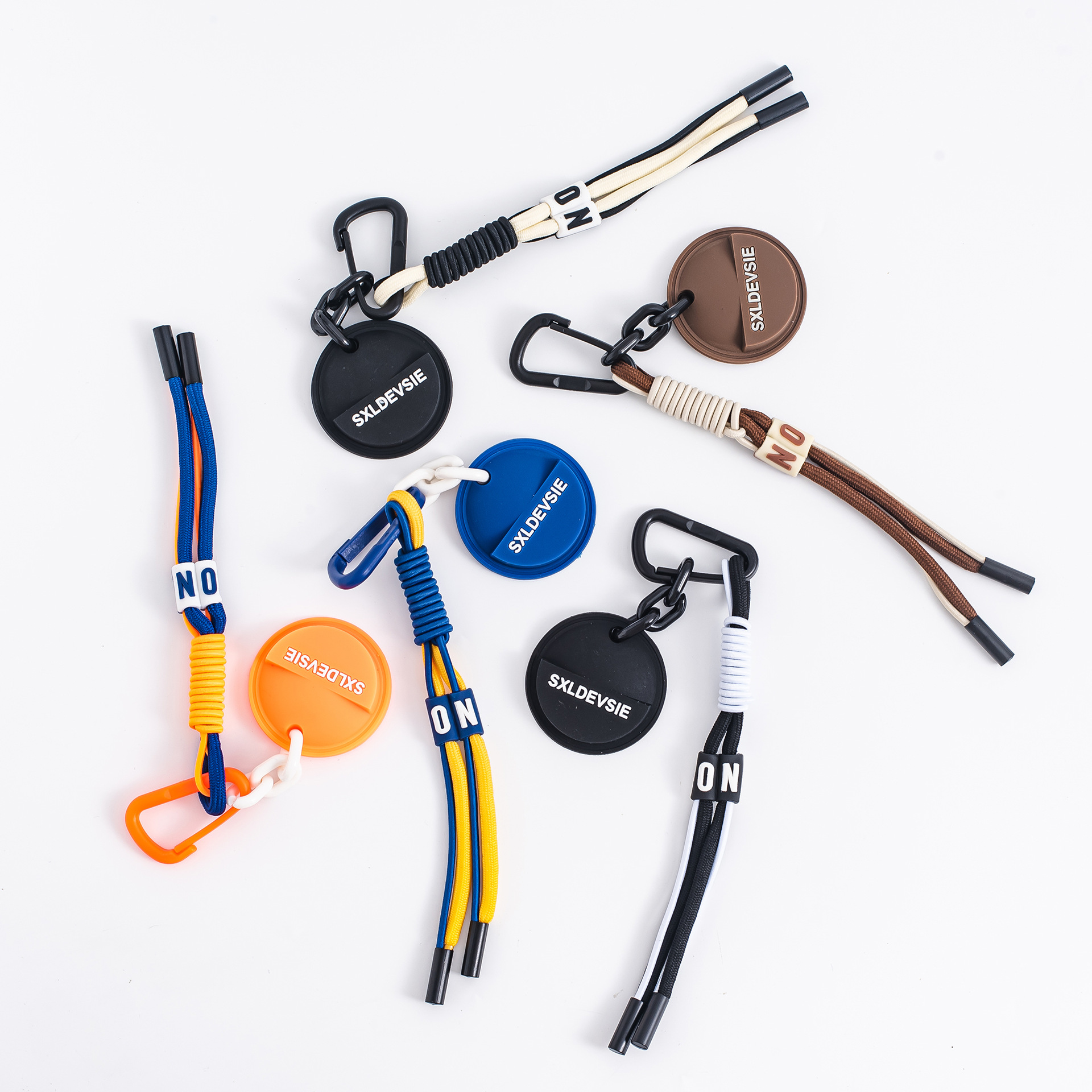 挂件滴塑圆厚半圈打结绳子4