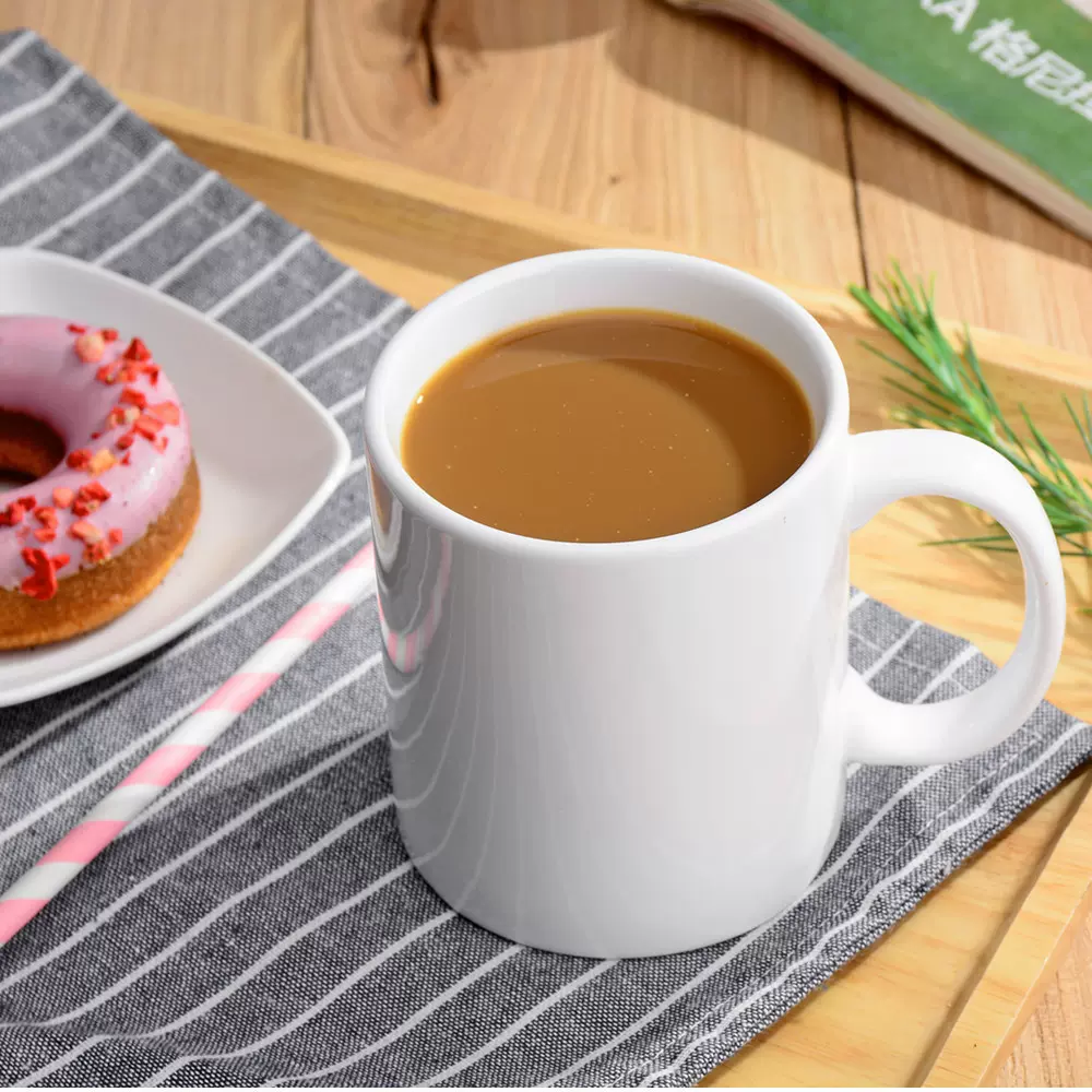 涂层白杯 11oz 热升华空白杯可定制Sublimation mug涂层白杯