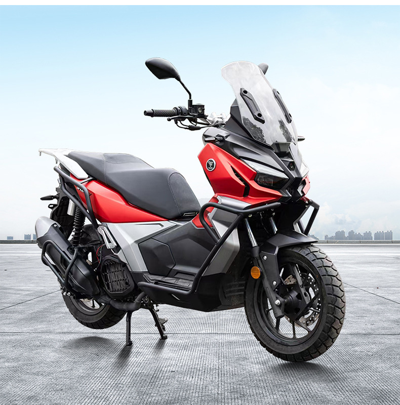 Suitable for Wuji Sr150S Front and Rear Bumpers, Fully Surrounded Bumpers, Anti-Fall and Anti-Collision Scooter Protective Frame Modification Parts