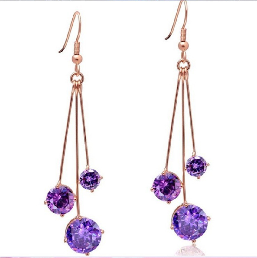 Elite sophisticated fashionable hypoallergenic shiny earrings with…
