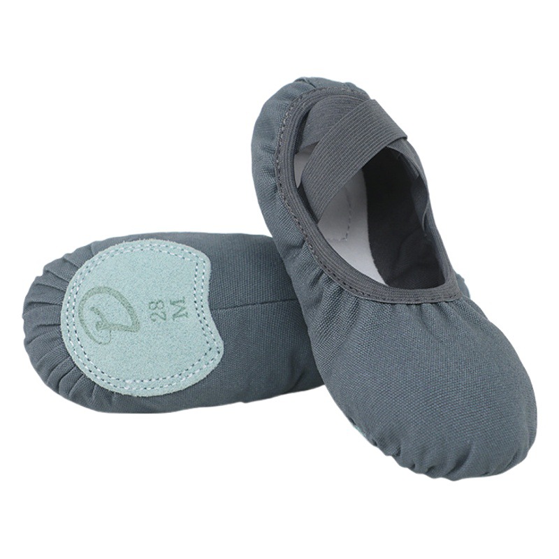 Zapatos de baile de suela blanda para mujer zapatos de ejercicio zapatos de garra de gato adulto zapatos de lona de una sola pieza zapatos de baile zapatos de ballet para niños