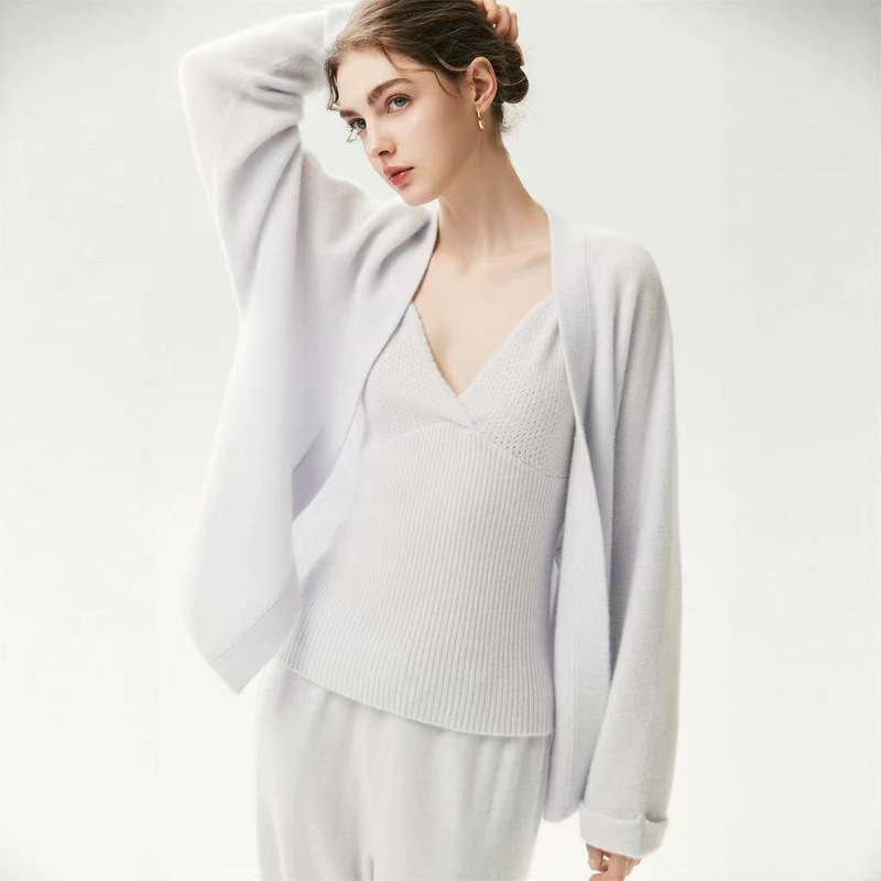 Cashmere Knit Buttonless Cardigan for Women, New Autumn and Winter Style, Loose Fit, Versatile, Soft and Skin-Friendly, Plus-Size Sweater Coat, Trendy Cashmere Knit Buttonless Cardigan for Women, New Autumn and Winter Style, Loose Fit, Versatile, Soft and Skin-Friendly, Plus-Size Sweater Coat, Trendy