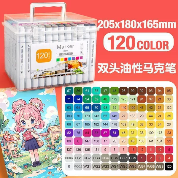 Touch Double-Ended Marker Pen Alcohol Oily Watercolor Pen Kidsren's Art Special Painting Set Factory Graffiti