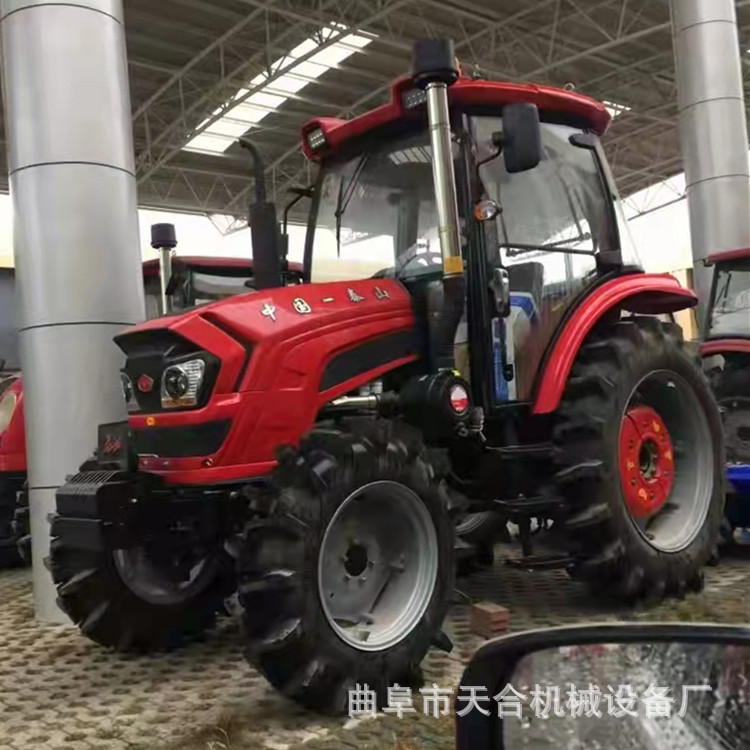 直补价正品中国泰山1204四轮驱动拖拉机 泰山1204原装空调驾驶室