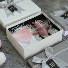 礼品盒蝴蝶结超大号天地盖生日礼物包装盒衣服围巾礼盒空盒子现货