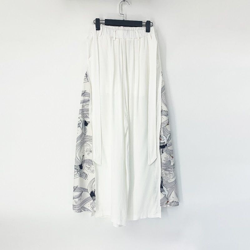 White single pants han dynasty men