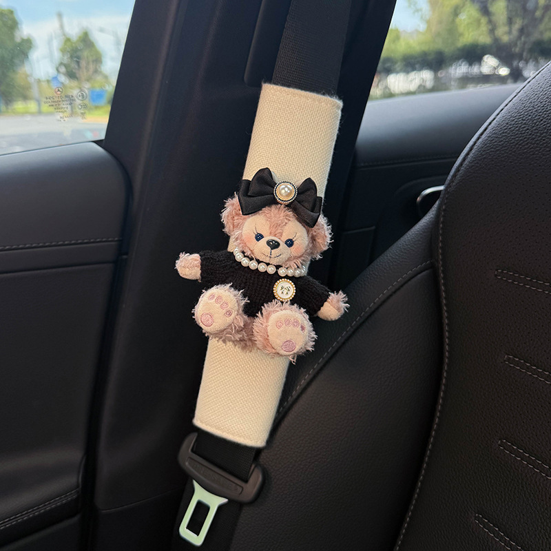 Shirley Mei Duffy Car Seat Belt Shoulder Cover Car Seat Belt Decoration Anti-Wear Clothes Couple Pair of Women