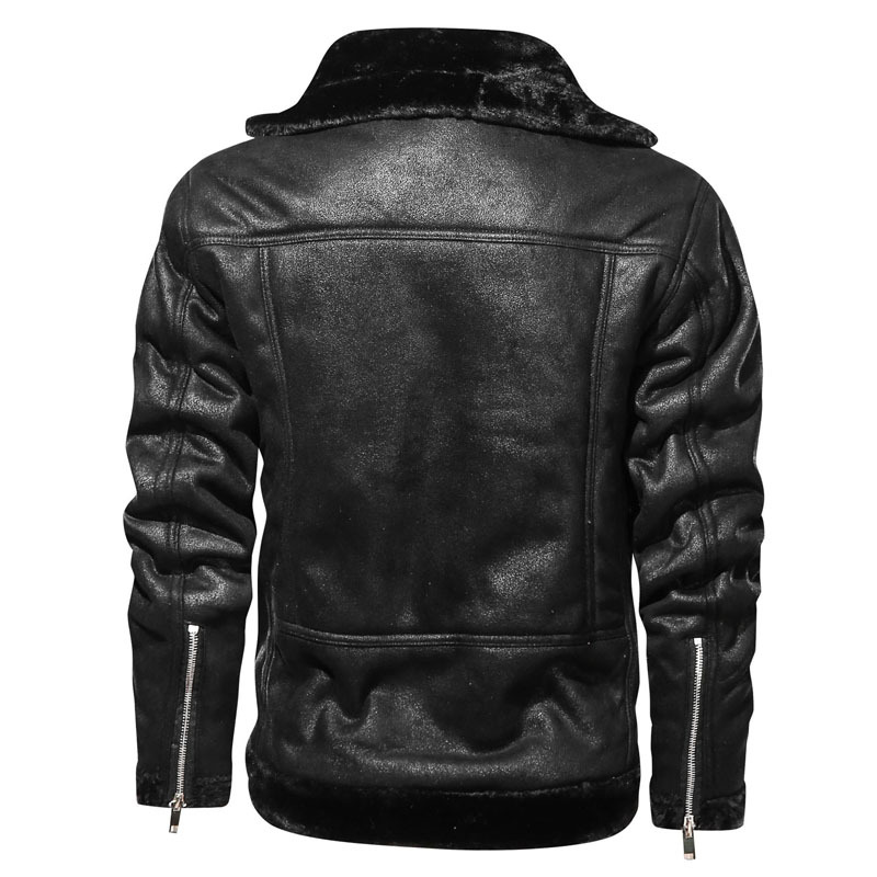 Men's Cotton Jacket Regular Fit With Pockets In Brown_voghion.com