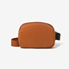 Universal chest bag, one-shoulder bag, belt bag, fresh textile small bag, simple and elegant design