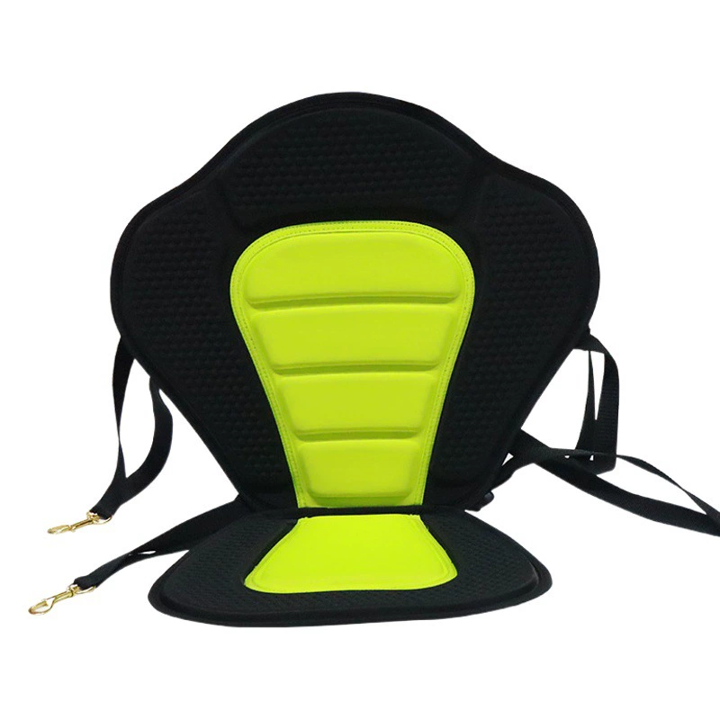 Подушка для сиденья для доски для серфинга, универсальная подушка для каяка из утолщенного EVA с сумкой, сиденье для надувной лодки, регулируемая спинка, надувной тип