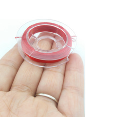 Mini Circle Elastic Cord DIY Handmade Flat Elastic Rope Durable Beaded Cord Beading Cord Bracelet Cord